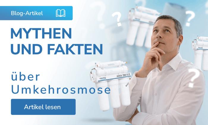 DE-Mythen und Fakten über Umkehrosmose I